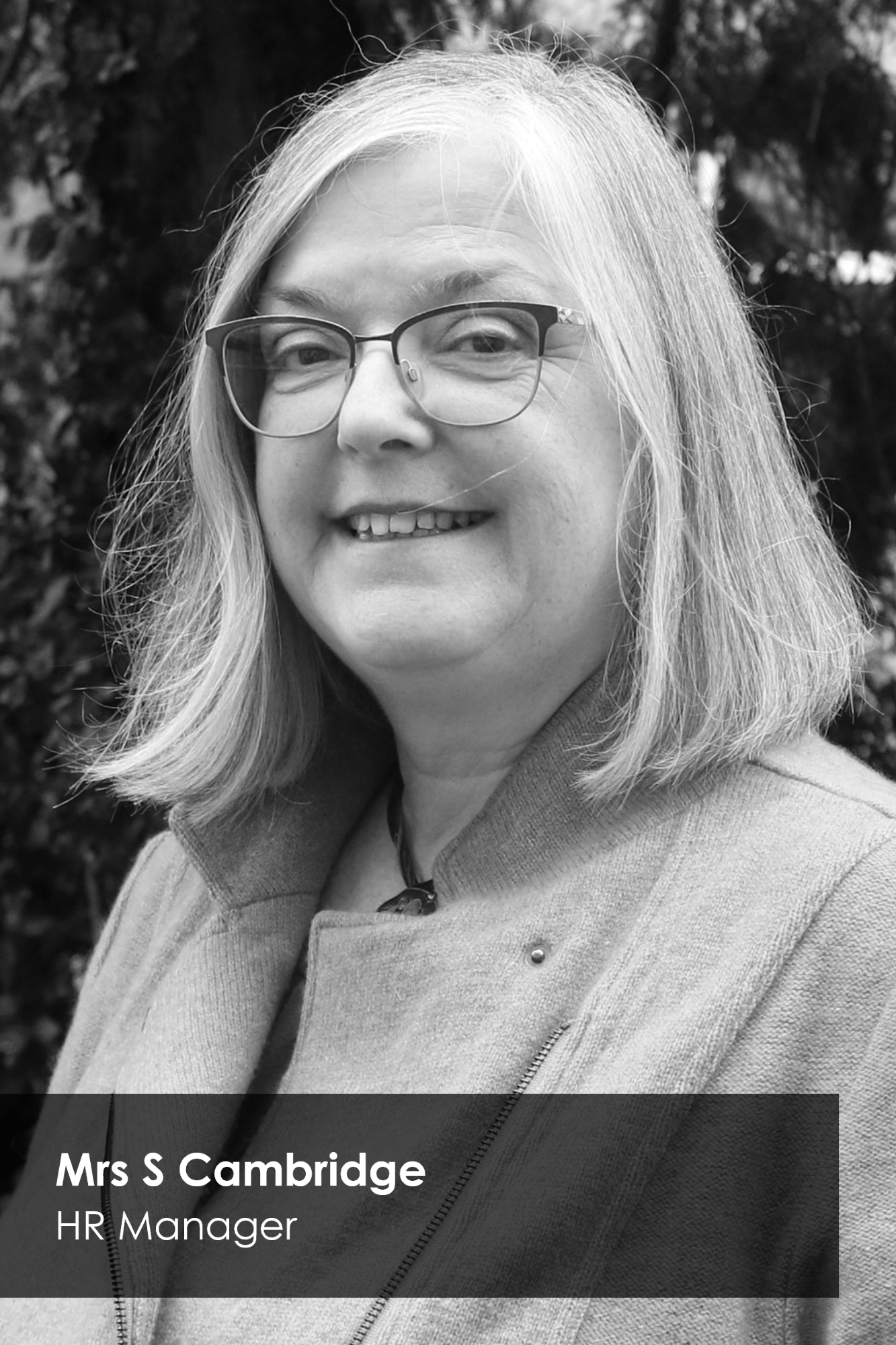 Portrait of Mrs S Cambridge, HR Manager of Equinox Learning Trust